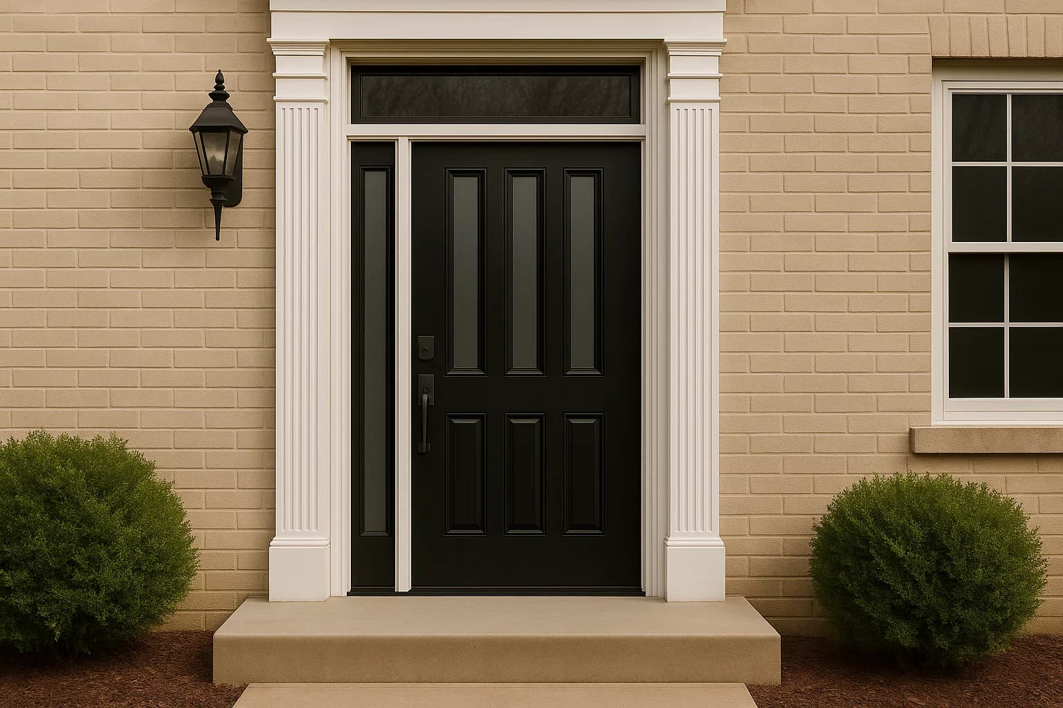 After: New Entry Door