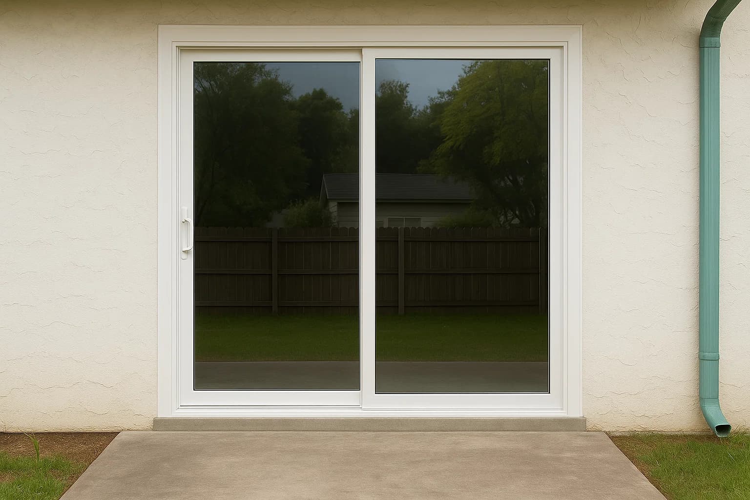 After: New Patio Door