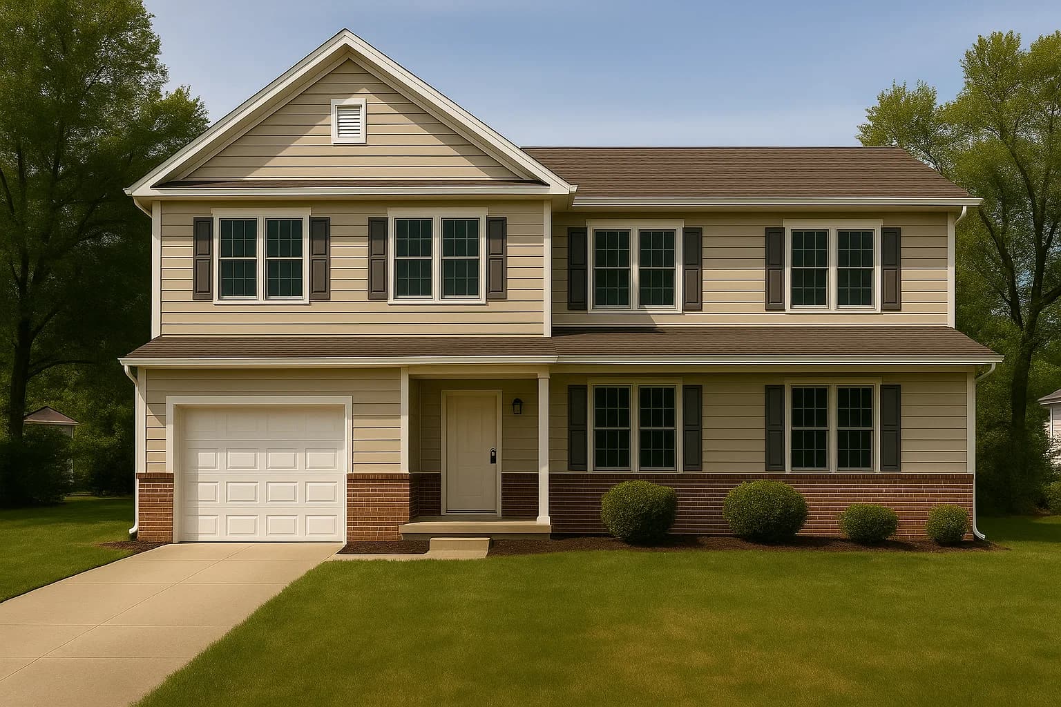 After: Two Story Home