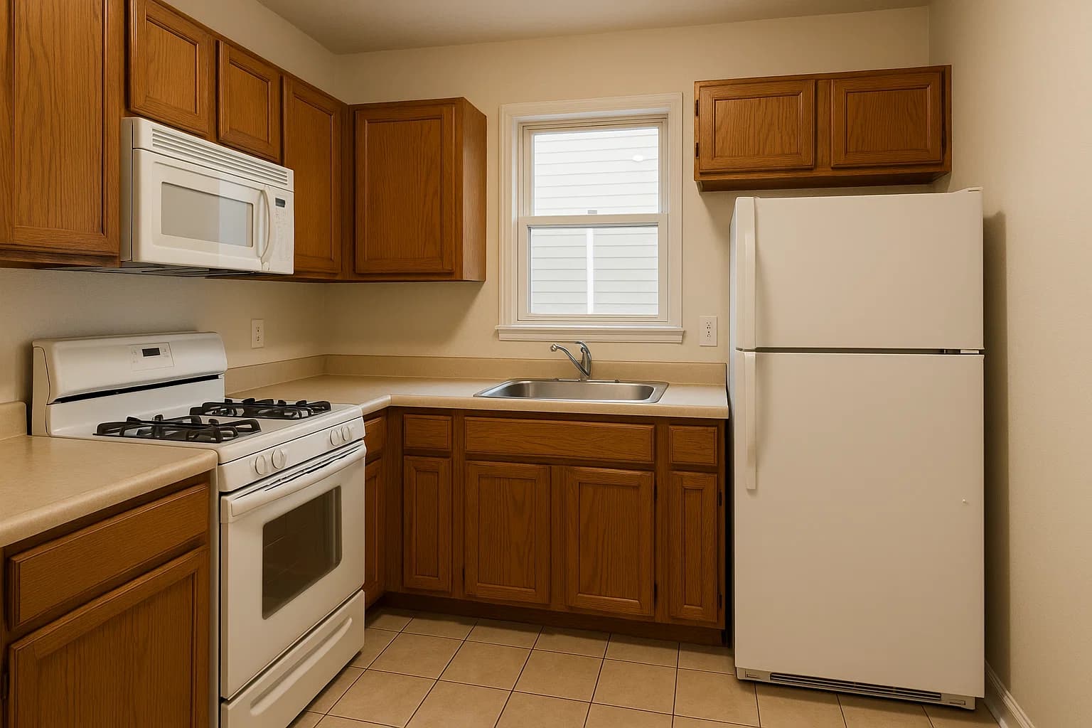 Before: Small Kitchen