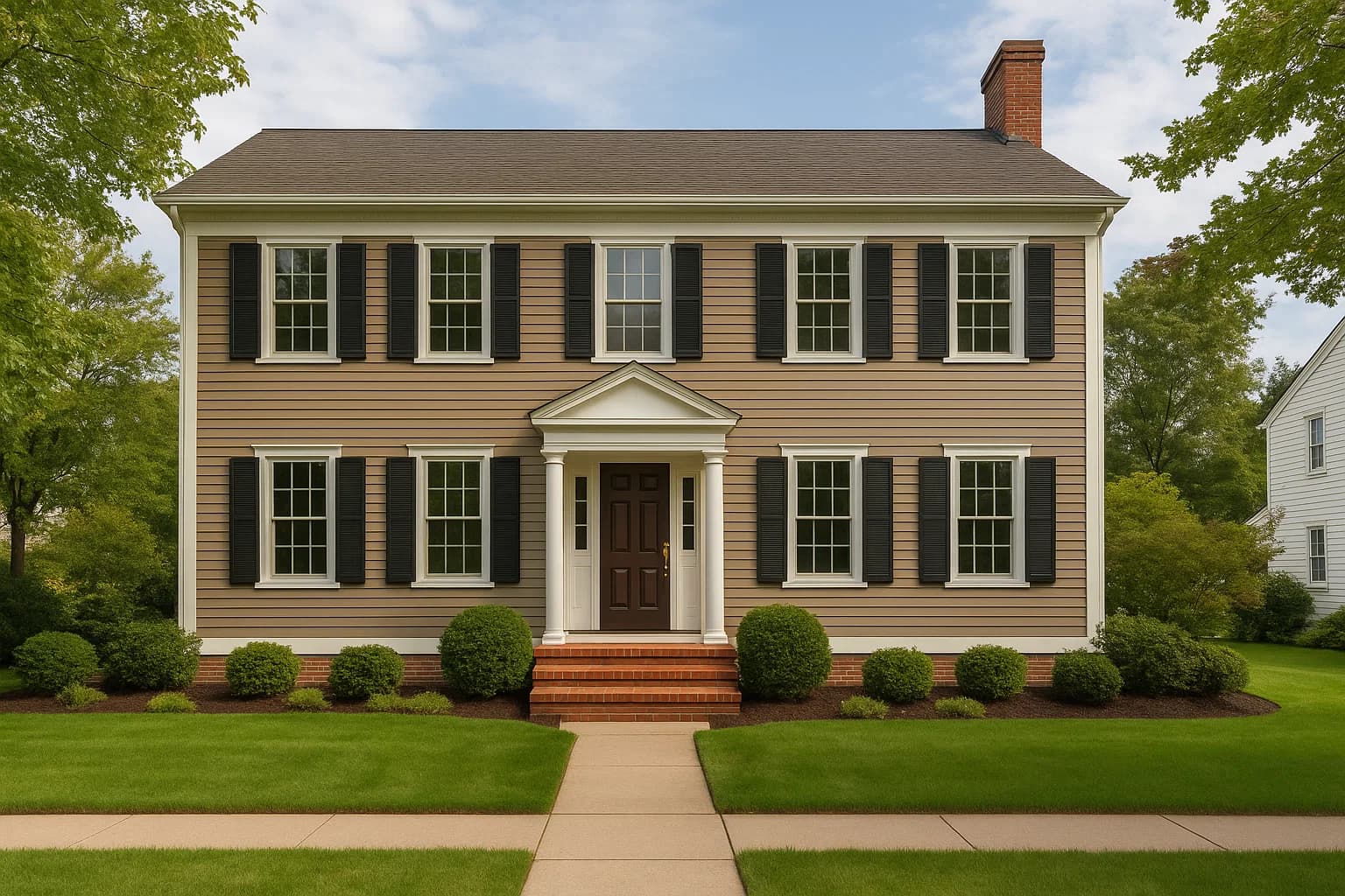 Colonial style home