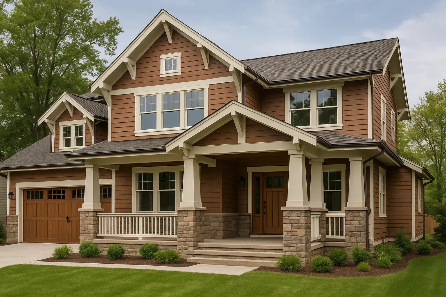Craftsman style home