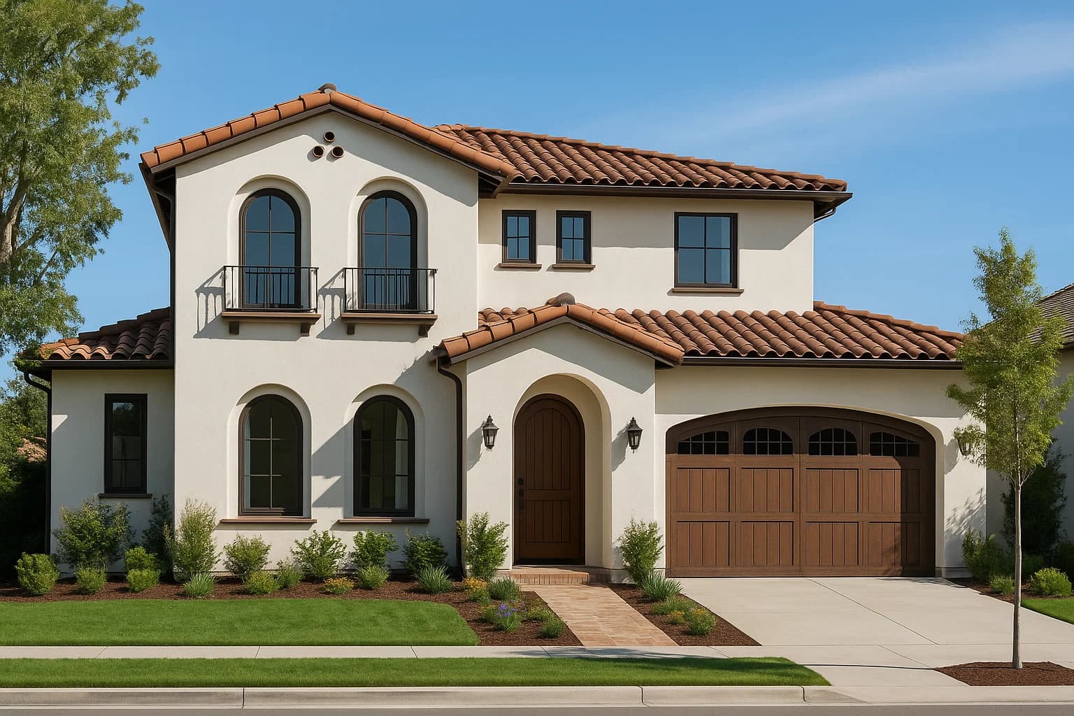 Spanish style home