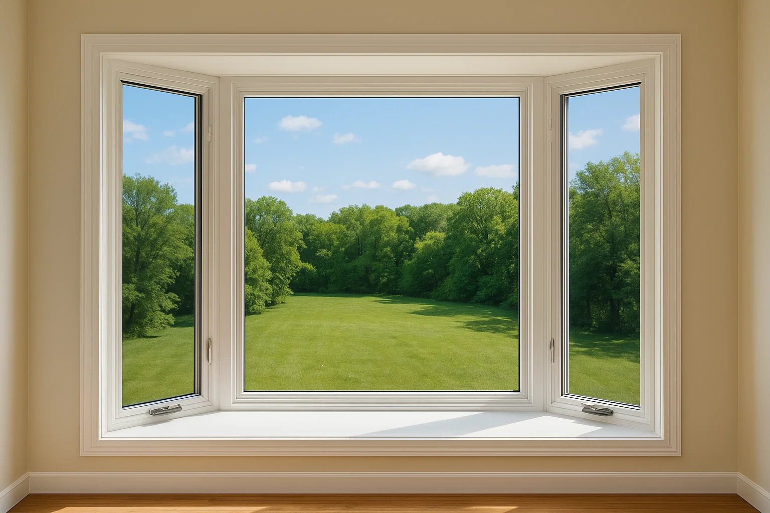 3-Panel Window Configuration