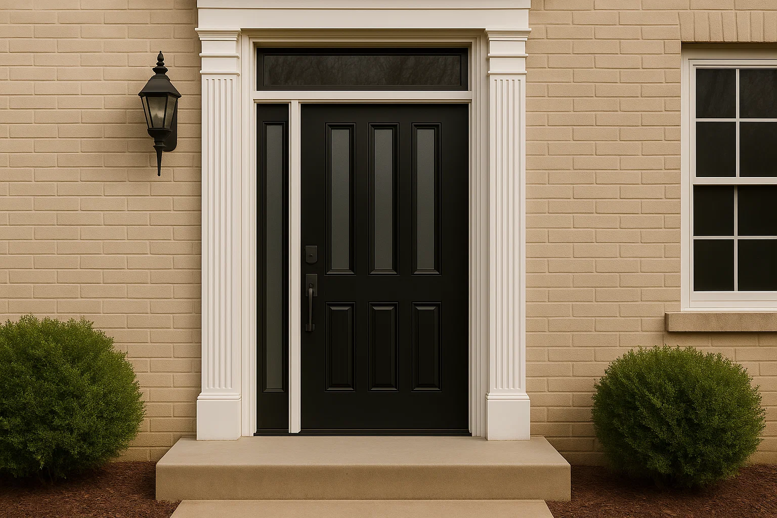 After: New Entry Door