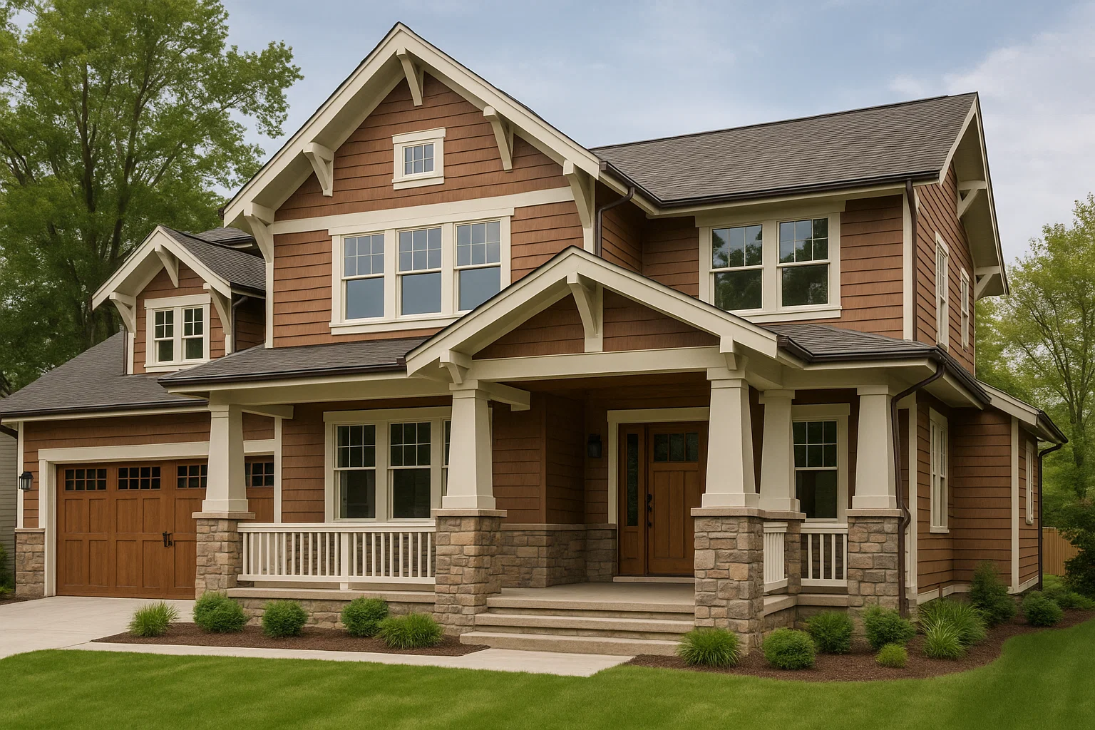 Craftsman style home
