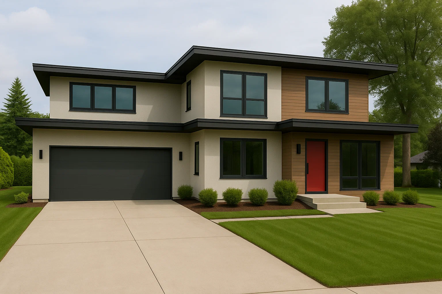 Modern style home